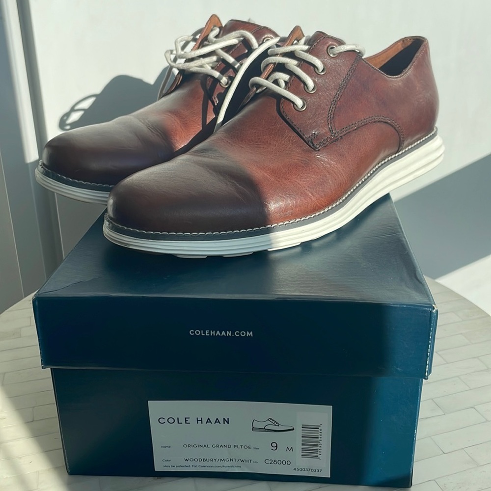 Cole Haan Size 9 Original Grand PLTOE Shoes NEW with Box